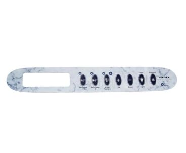 7-Button, Marble Inlay - 01560-305