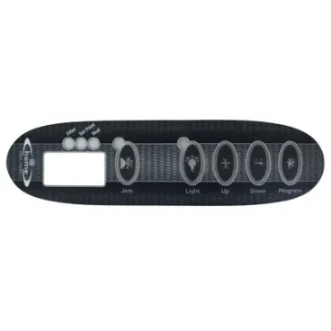 ‘@Home 5-Button Inlay – Charcoal - N001-80