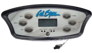 ELE09002111 Cal Spa topside control panel CSTP600- DISCONTINUED