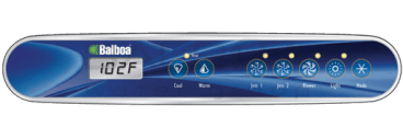 53392 Balboa® Control Panel, ML550, 2 Pump + Blr/3P, 7-Btn