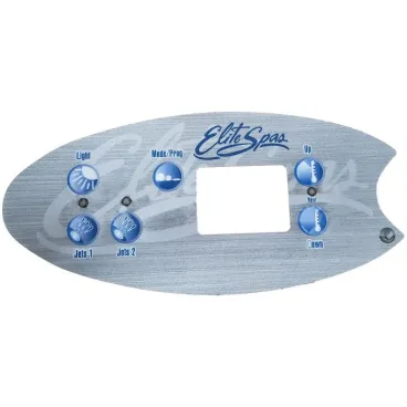 108730 Overlay, VL702, Maax Elite Spa, 6 Btn, 2 Jets