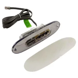 53999 Balboa® Topside 4-button Control Panel Oval No Overlay Clear Bezel VL260 (G8446)