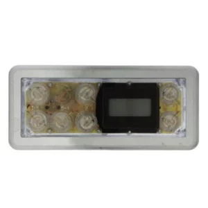 54112 Balboa Topside Panel 7-Button Serial STD Digital (No Overlay) VL701 - G8271