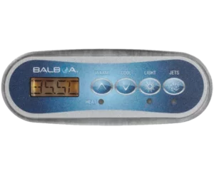 57283 Balboa Control Panel 1 Pump w/Overlay TP200W