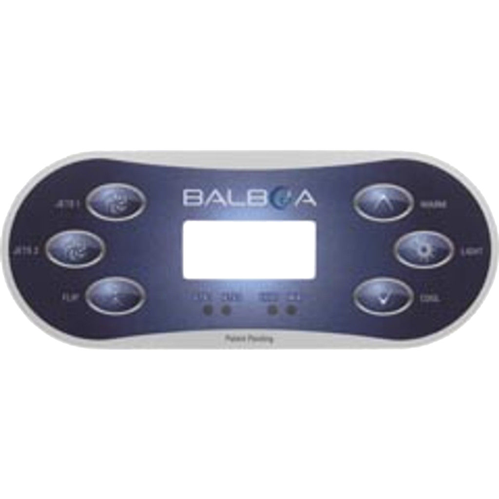 12198 Balboa® Overlay for Topside Control Panels, Balboa® TP600 Series