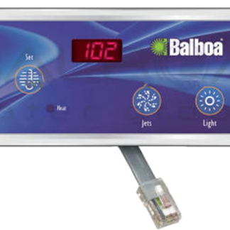 51225 Balboa® Topside Control Panel, 4-Button, Digital Duplex, VL404, LED