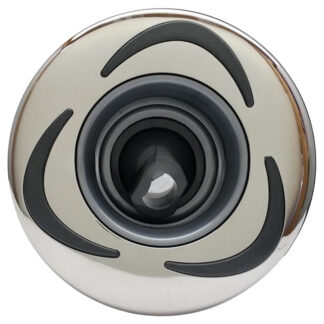 320-6784 Marquis Spas® Jet Insert, HK16, Rotory, Stainless/Gray, 4.5"