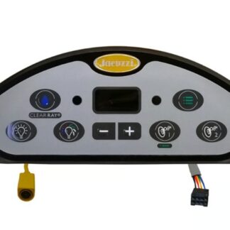 6600-715 Control Panel Jacuzzi 2 Pump J300 Series 2014-2015 (see tech notes)