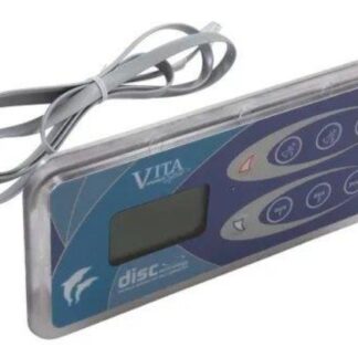 0454007-V05D Control Panel Vita Spas S70 DC700 LCD 8-Button