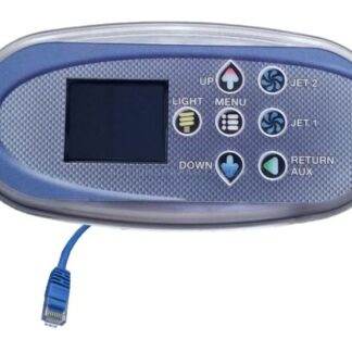 777-WW00382 Control Panel Waterway NEO1100 Color LCD 7-Button 2 Pump