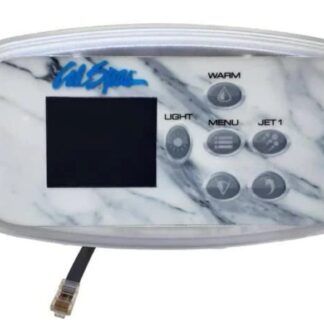 ELE09002014 Cal Spas® Control Panel Neo 1100, Jet1/ Light w/ Overlay